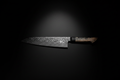 Kokuryū Gyuto — Fond noir spotlight