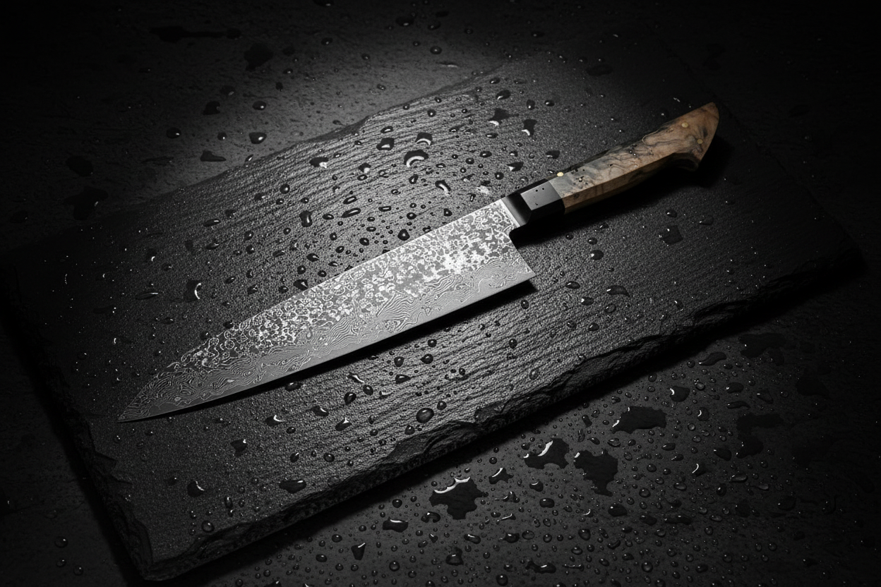 Kokuryū Gyuto — Ardoise humide