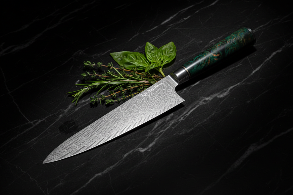 Kuro Chef 210 - marbre sombre